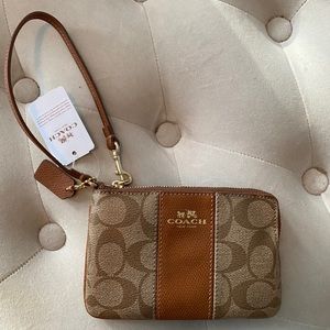 Coach wristlet purse
